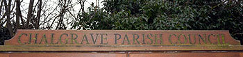Chalgrave Parish Council sign